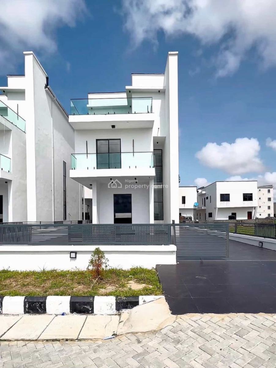 Contemporary 5-bedroom Detached Duplex with Swimming Pool & Bq, Orchid, Lekki, Lagos, House for Sale