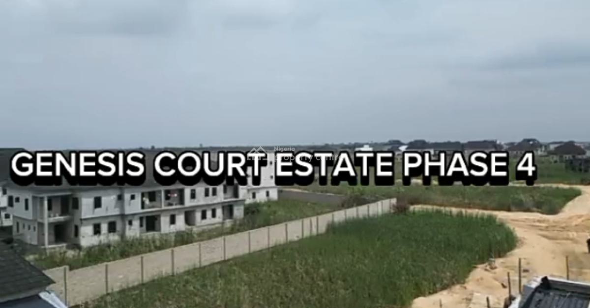 Premium Estate Close to The Express, Genesis Court Phase 4, Oko Ado, Sangotedo, Ajah, Lagos, Residential Land for Sale