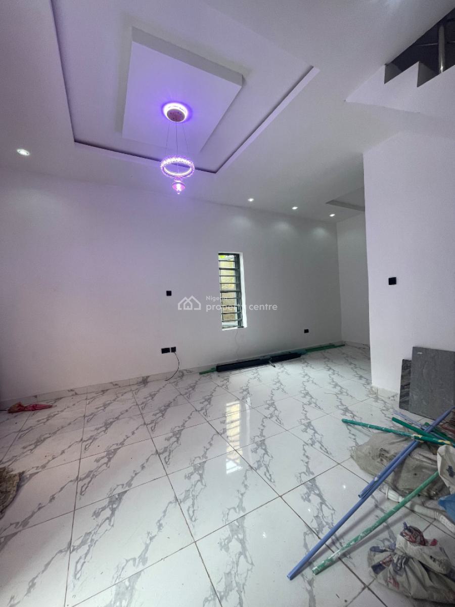 Luxury Brand New 2 Bedroom Terrace Duplex on Interlocked Estate, Located Inside an Estate,good Road,good Light,interlocked, Sangotedo, Ajah, Lagos, Terraced Duplex for Rent