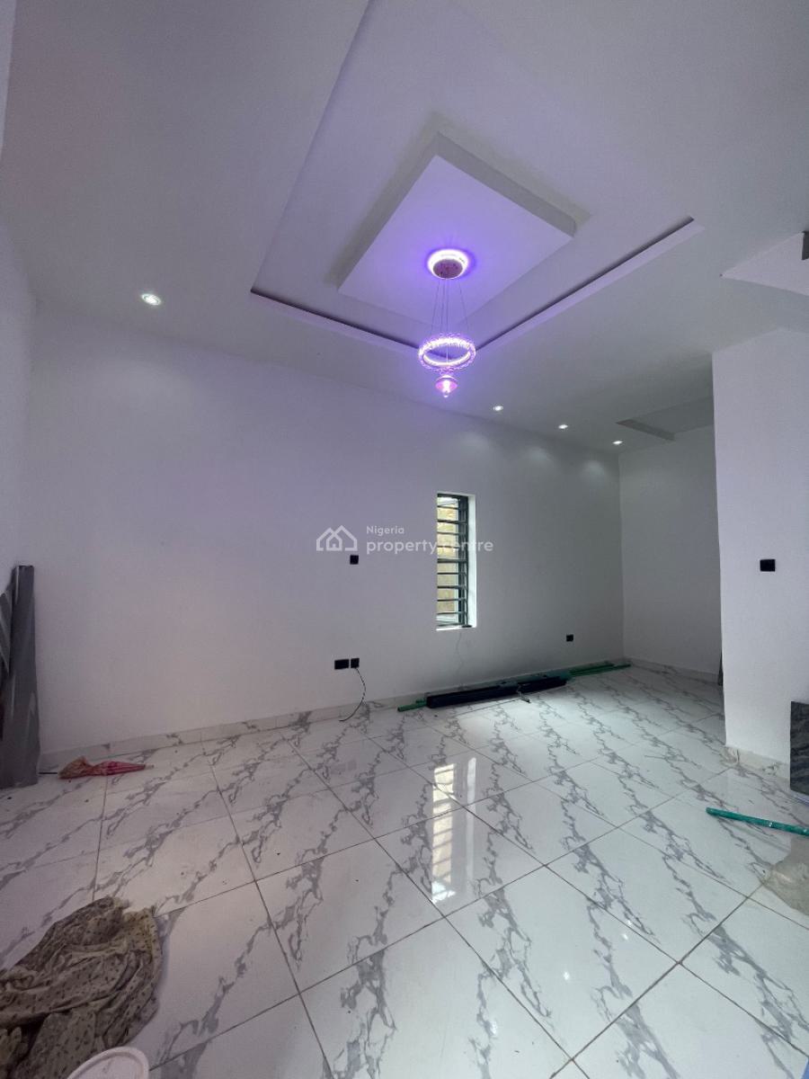 Luxury Brand New 2 Bedroom Terrace Duplex on Interlocked Estate, Located Inside an Estate,good Road,good Light,interlocked, Sangotedo, Ajah, Lagos, Terraced Duplex for Rent