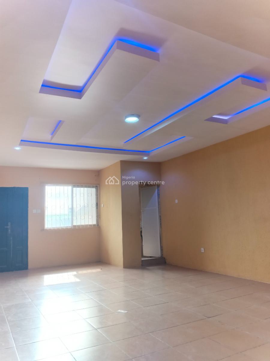 a Lovely Standard Very Spacious Room Self Contain Upstairs Apartment, Off Langbasa Ado Road, Ado, Ajah, Lagos, Self Contain (single Rooms) for Rent