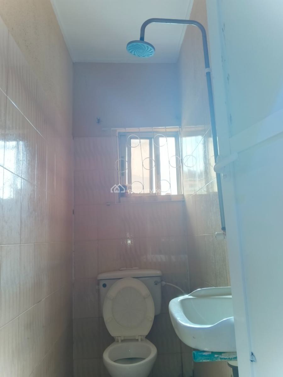 a Lovely Standard Very Spacious Room Self Contain Upstairs Apartment, Off Langbasa Ado Road, Ado, Ajah, Lagos, Self Contain (single Rooms) for Rent