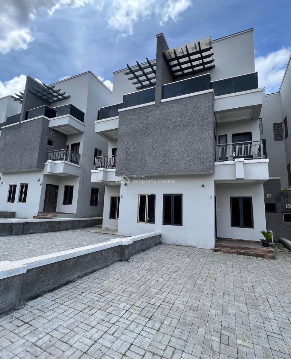4-bedroom Semi-detached Duplex, Guzape District, Abuja, Semi-detached Duplex for Sale