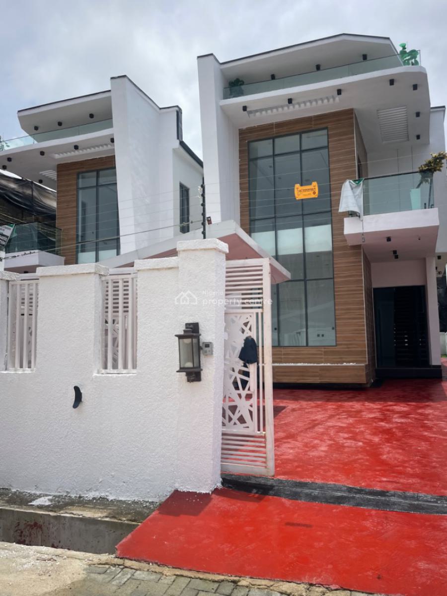 Luxury 4bedroom Fully Detached and Swimming Pool, Lekki Palm City, Ajah, Lagos, Detached Duplex for Sale