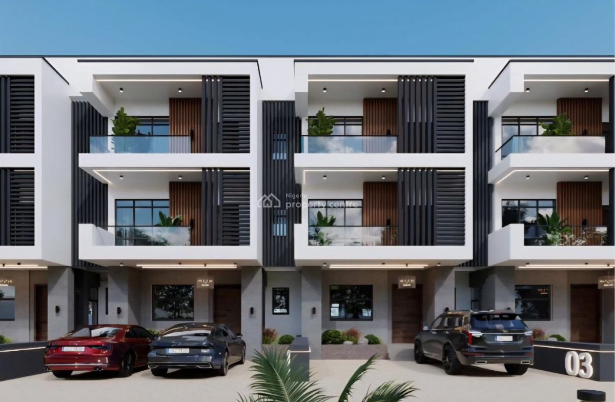 4 Bedrooms Terraced Duplex & Maids Room, Wuye Extension, Wuye, Abuja, Terraced Duplex for Sale