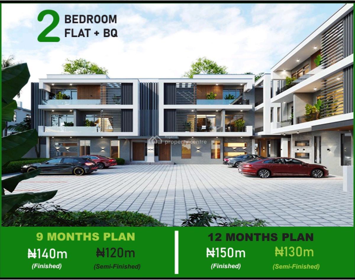 2 Bedroom Apartment & Bq, Extension, Wuye, Abuja, Block of Flats for Sale