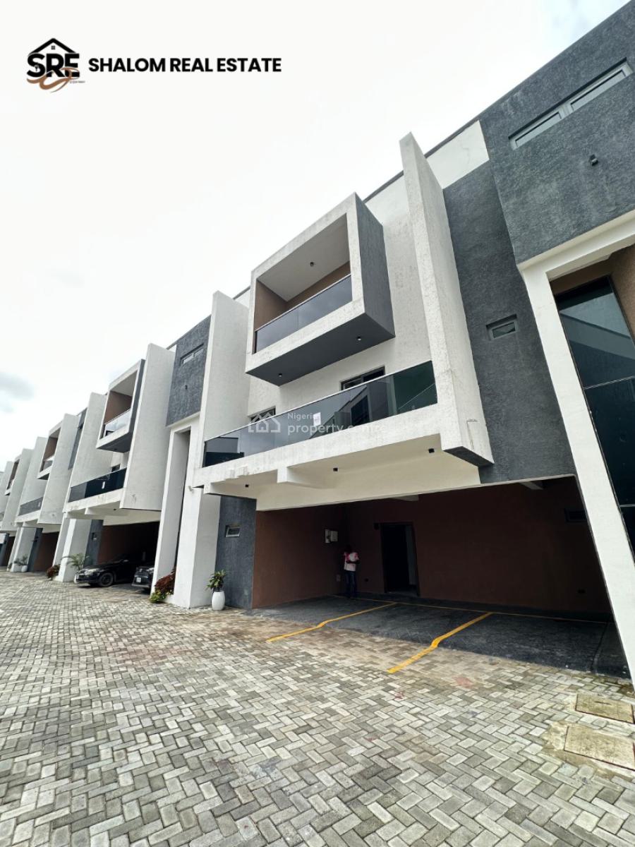 Well-built Spacious Luxury 4-bedroom Maisonette with Bq, Swimming Pool, Ikate, Lekki, Lagos, Detached Duplex for Sale