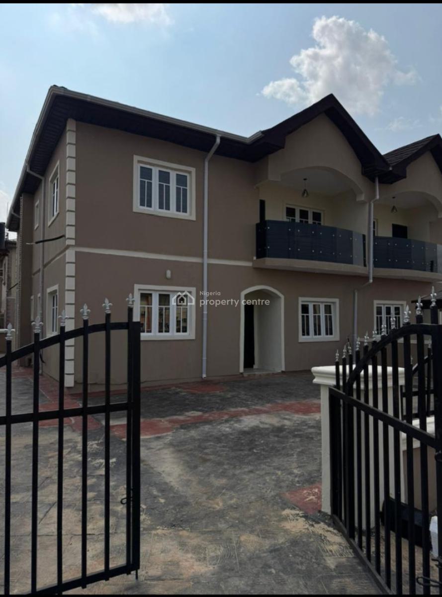 Newly Big 4 Bedrom Semi-detach Duplex + Bq + Amenities, @ Lovely Redwood Height Estate, Isheri North Opic, Off Lagos/ibadan, Opic, Isheri North, Lagos, Semi-detached Duplex for Sale