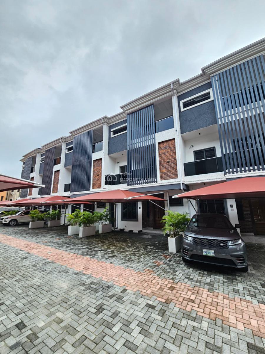 Well-built Spacious Luxury 4-bedroom Terrace Duplex, Ikate, Lekki, Lagos, Terraced Duplex for Sale