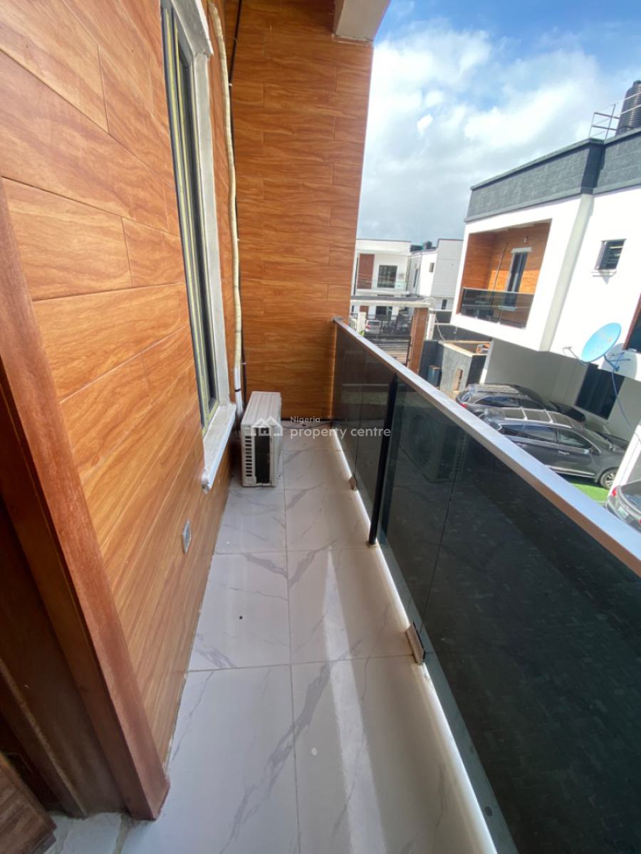 Unfurnished 3 Bedrooms Terrace Duplex with Fitted Kitchen, Ikota Lekki, Ikota, Lekki, Lagos, Terraced Duplex for Rent