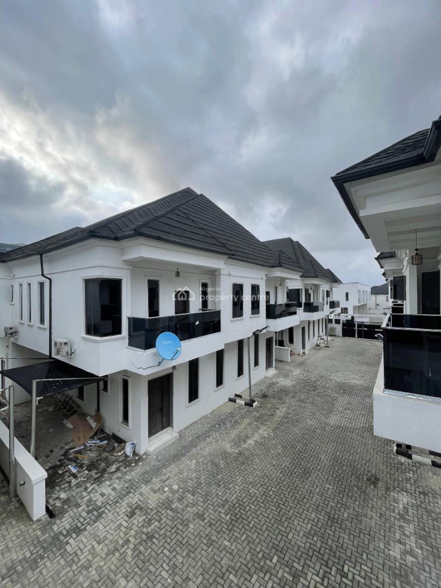 Exquisite 4 Bedroom Semi Detached Duplex with Bq in Secure Estate, Orchid Road, Lekki, Lagos, Semi-detached Duplex for Sale