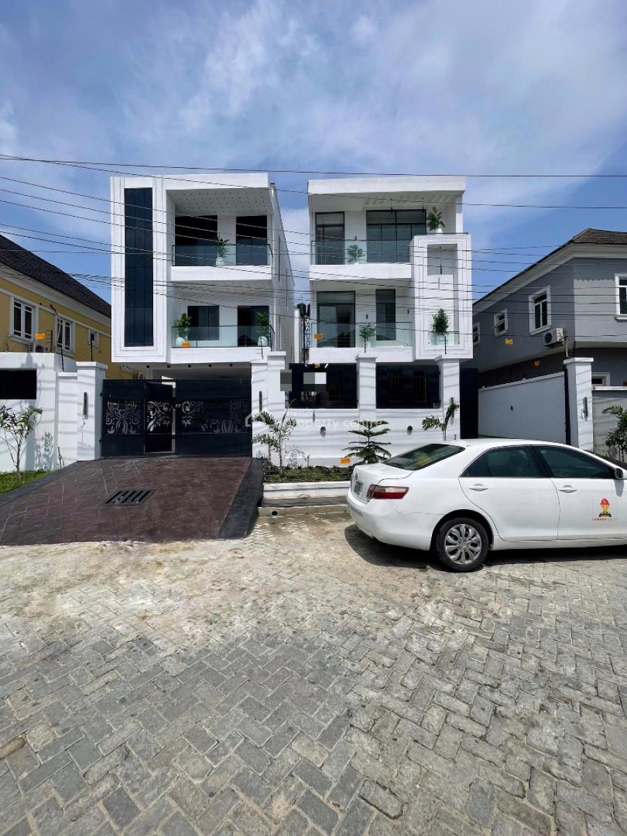 Contemporary 5 Bedroom Detached Duplex, Chevron, Lekki, Lagos, Lekki, Lagos, Detached Duplex for Sale