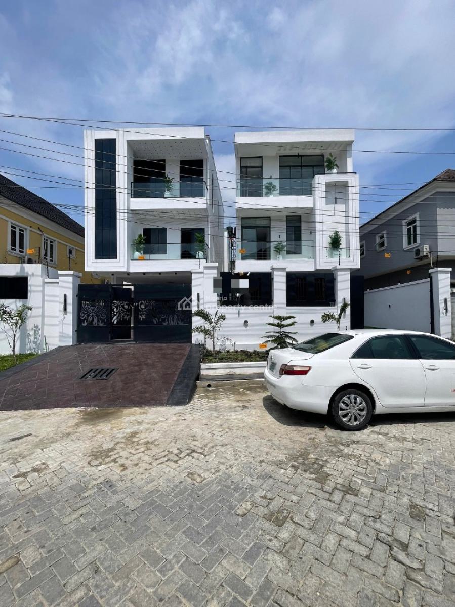 Contemporary 5 Bedroom Detached Duplex, Chevron, Lekki, Lagos, Detached Duplex for Sale