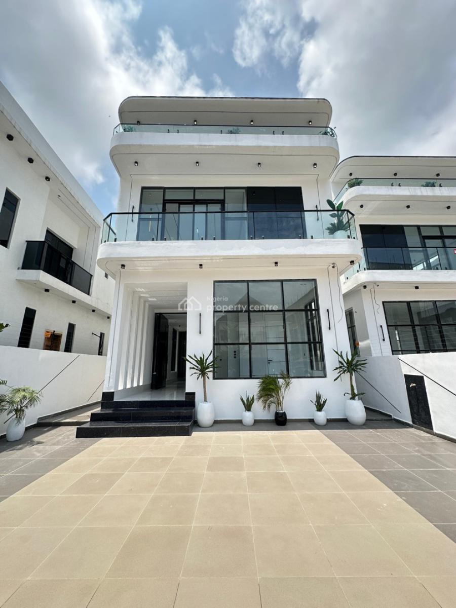 5 Bedroom Fully Detached Duplex with Bq, 2nd Toll Gate, Lekki, Lagos, Detached Duplex for Rent