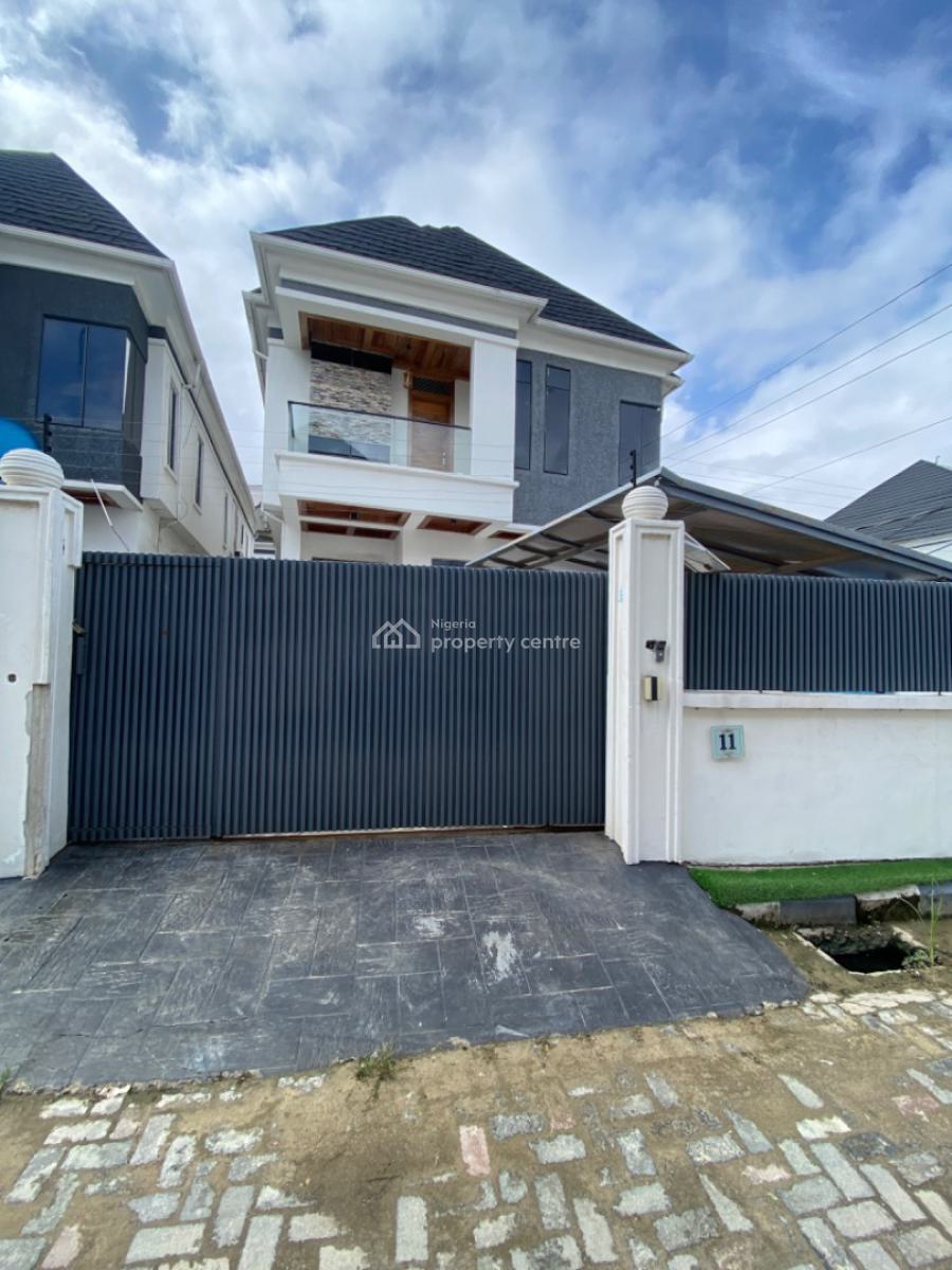 5 Bedrooms Fully Detached Duplex with Swmming Pool, Ikota Lekki, Ikota, Lekki, Lagos, Detached Duplex for Rent