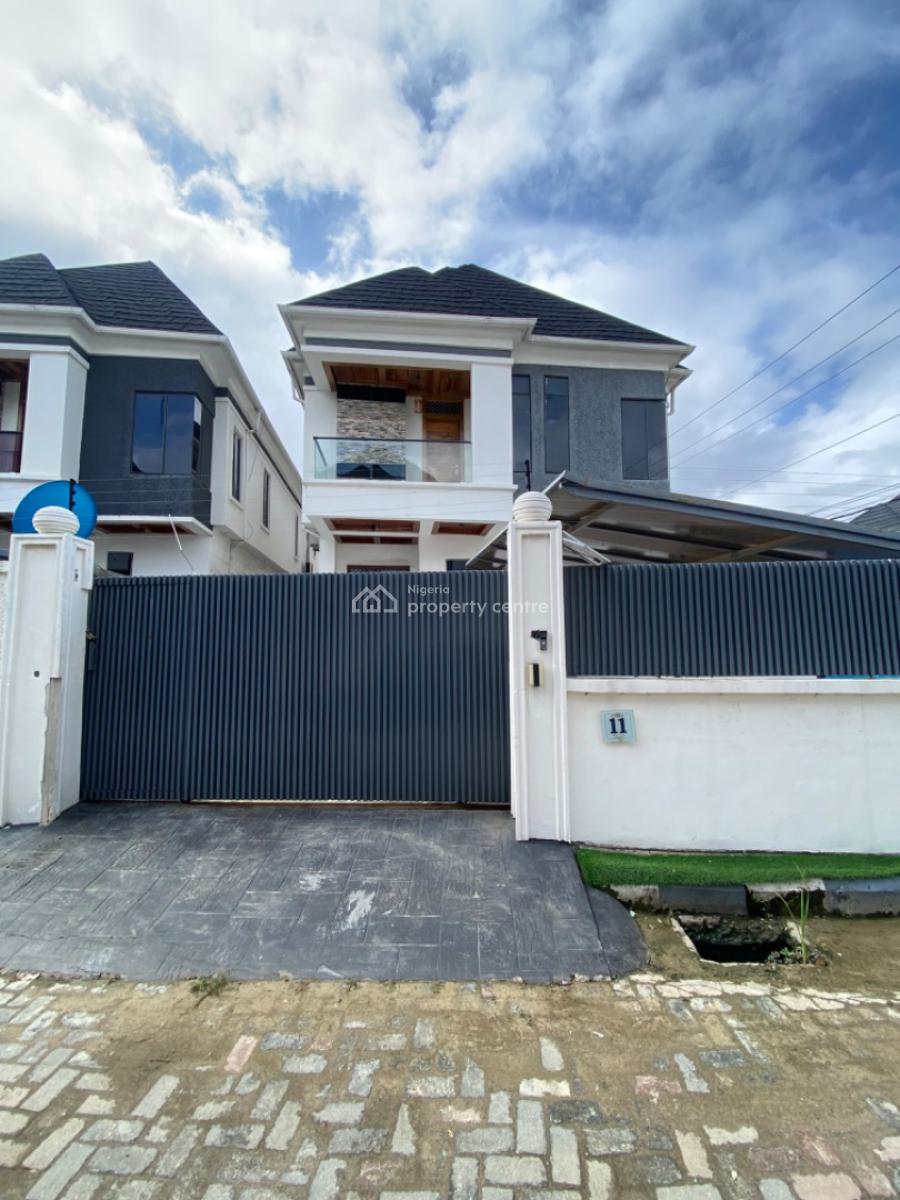 5 Bedrooms Fully Detached Duplex with Swmming Pool, Ikota Lekki, Ikota, Lekki, Lagos, Detached Duplex for Rent