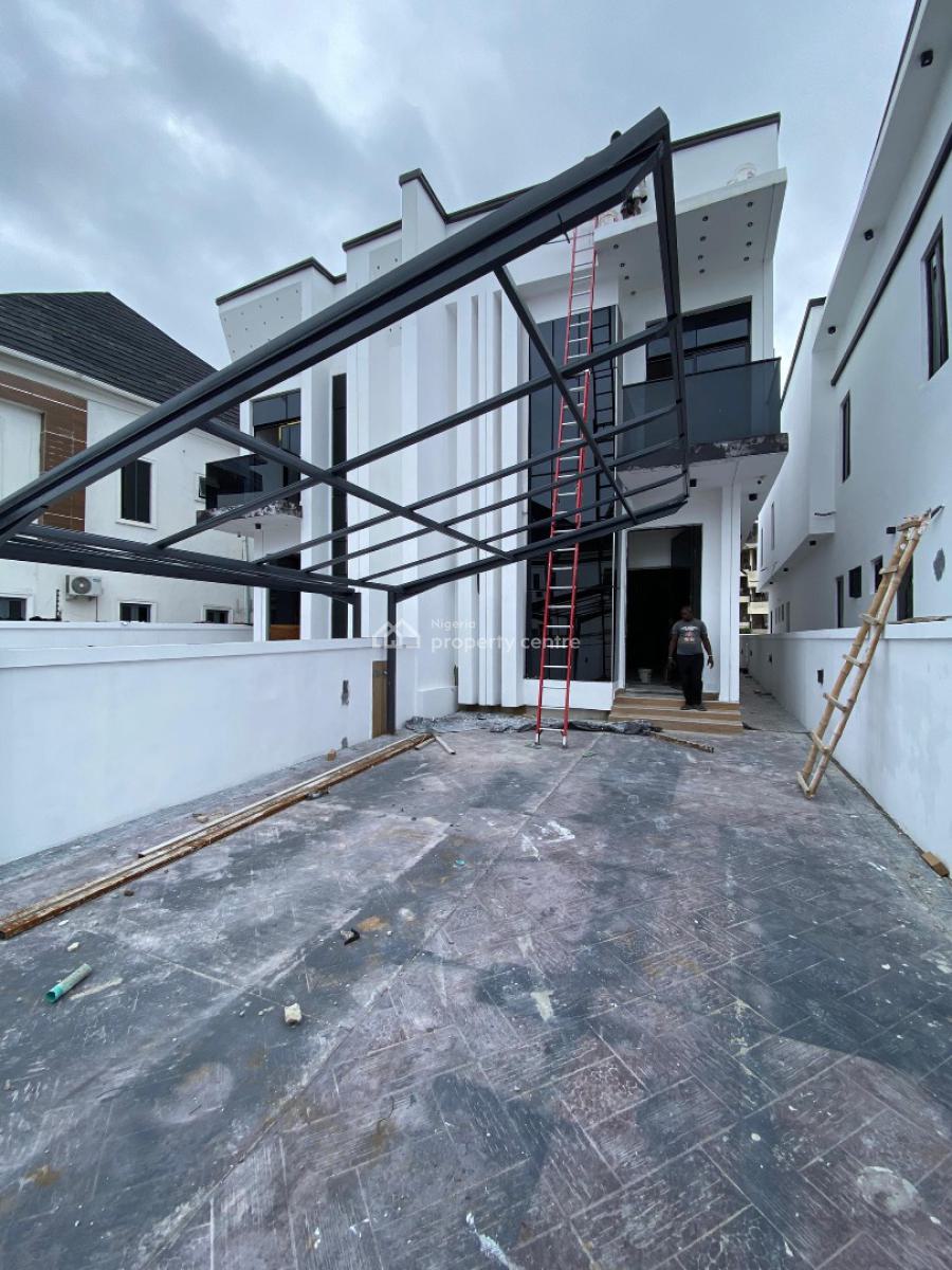 Exquisite 4 Bedroom Semi Detached Duplex with a Bq and a Pool, Orchid, Lekki, Lagos, House for Sale