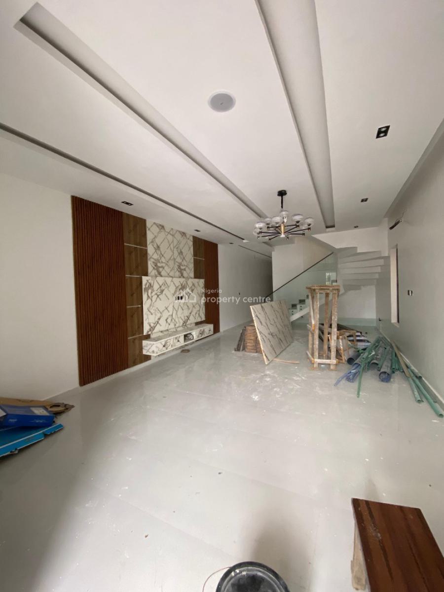 Exquisite 4 Bedroom Semi Detached Duplex with a Bq and a Pool, Orchid, Lekki, Lagos, House for Sale