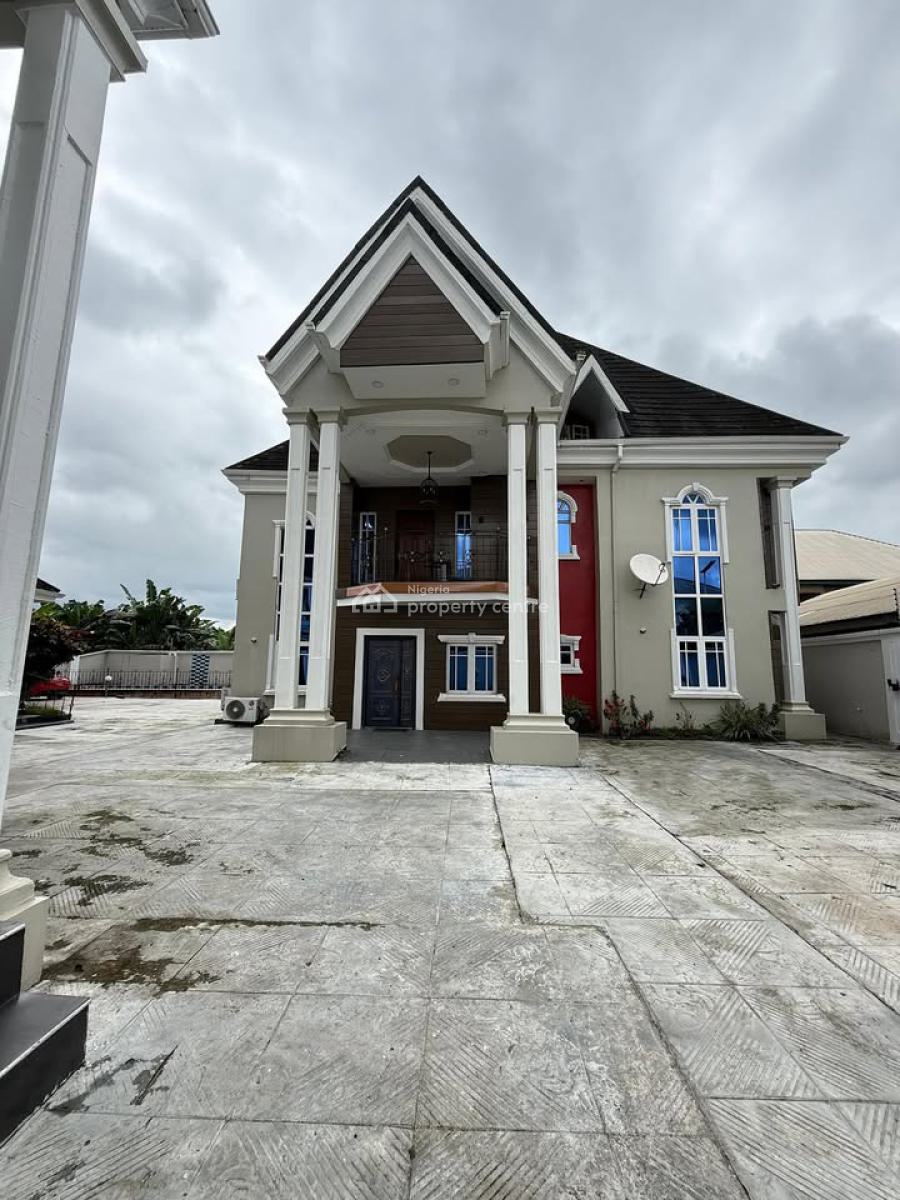 5 Bedroom Detached Duplex with Swimming Pool, Bq & Gatehouse, Off Adageorge Road By New Road, Port Harcourt, Rivers, Detached Duplex for Sale
