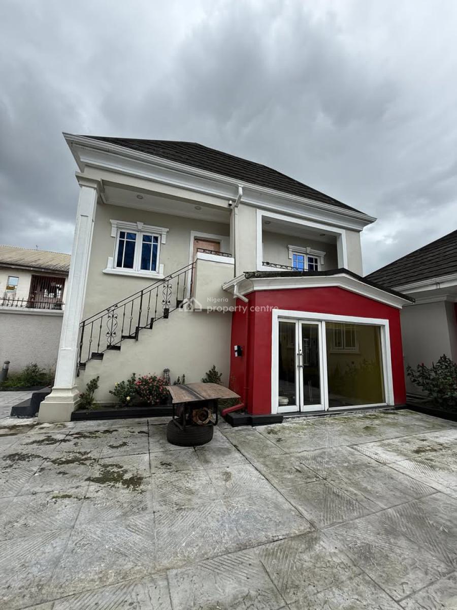 5 Bedroom Detached Duplex with Swimming Pool, Bq & Gatehouse, Off Adageorge Road By New Road, Port Harcourt, Rivers, Detached Duplex for Sale