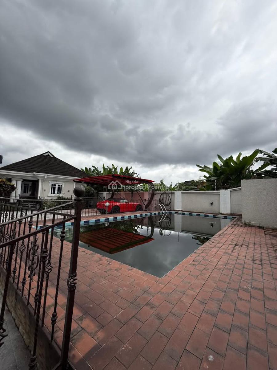 5 Bedroom Detached Duplex with Swimming Pool, Bq & Gatehouse, Off Adageorge Road By New Road, Port Harcourt, Rivers, Detached Duplex for Sale