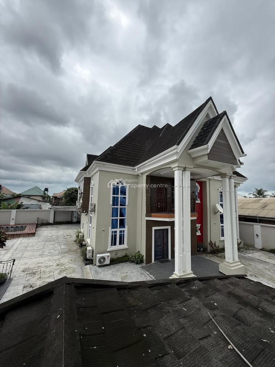 5 Bedroom Detached Duplex with Swimming Pool, Bq & Gatehouse, Off Adageorge Road By New Road, Port Harcourt, Rivers, Detached Duplex for Sale