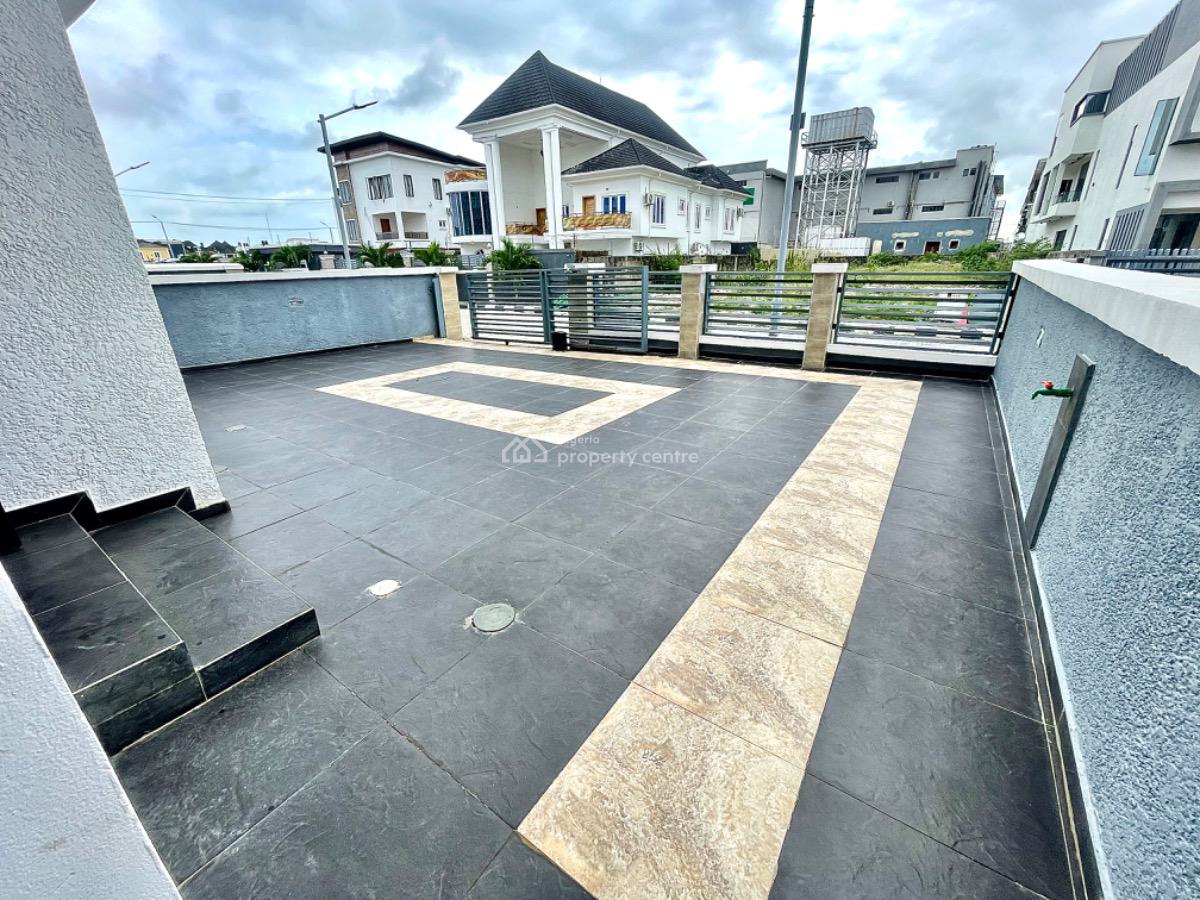 Brand New 5bedrooms +1bq Fully Detached Duplex with Cinema at Osapa, Osapa London, Lekki, Lagos, Detached Duplex for Sale