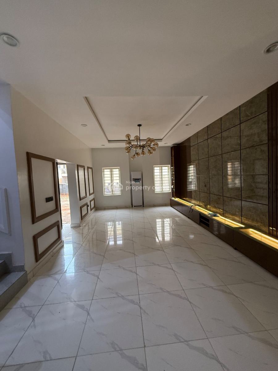 Brand New Tastefully Serviced 4 Bedrooms Terraced Duplex with Acs and Bq, Gwarinpa, Abuja, Terraced Duplex for Rent