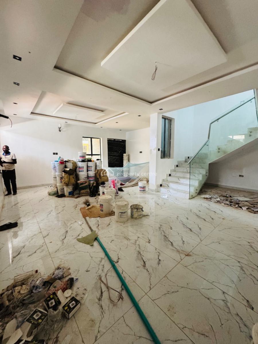 Most Lovely and Detailed 5 Bedroom Fully Detached Duplex Wit Pool & Bq, Corner Piece Property, Maryland, Lagos, Detached Duplex for Sale
