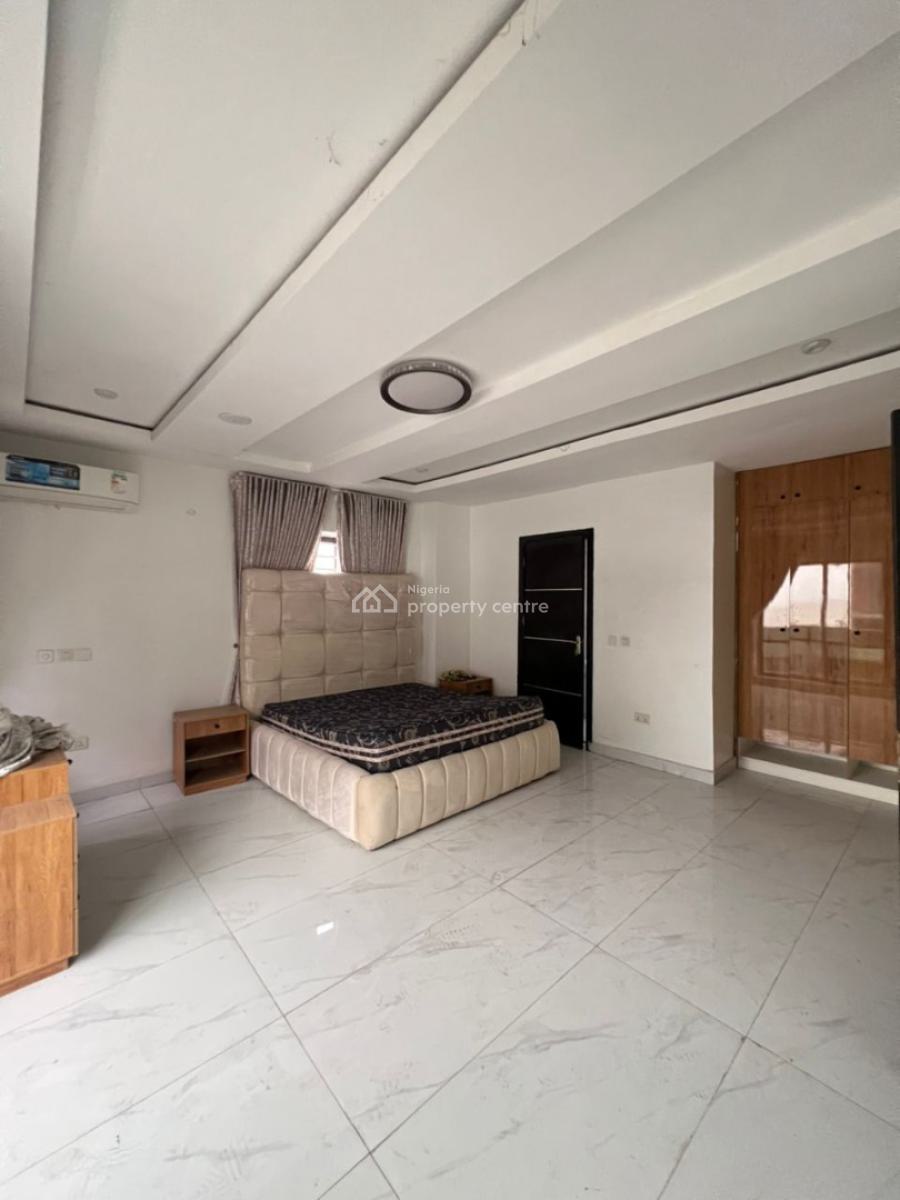 Waterfront 4 Bedroom Fully Detached House with Bq, Fitted Kitchen, Osborne Foreshore Estate, Phase 1, Osborne, Ikoyi, Lagos, Detached Duplex for Rent