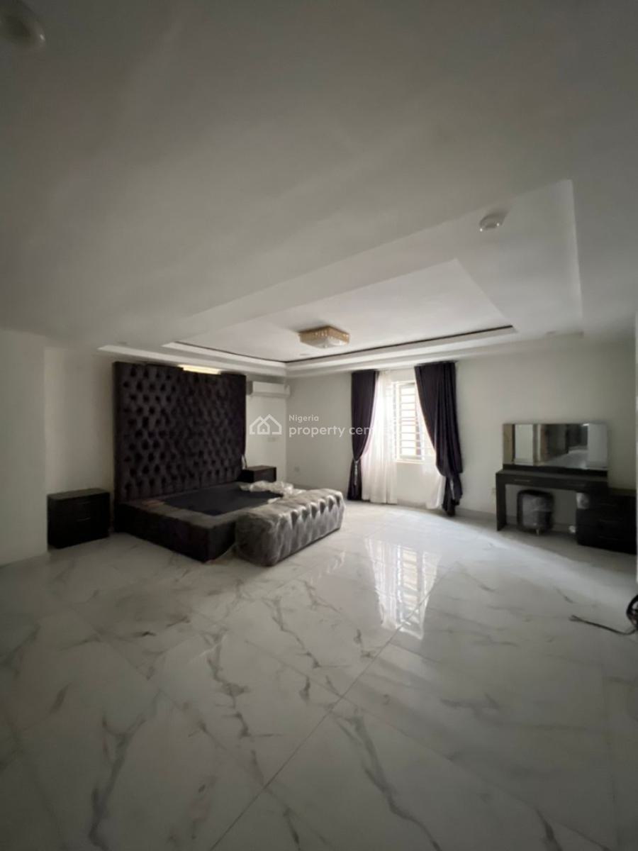 Waterfront 4 Bedroom Fully Detached House with Bq, Fitted Kitchen, Osborne Foreshore Estate, Phase 1, Osborne, Ikoyi, Lagos, Detached Duplex for Rent