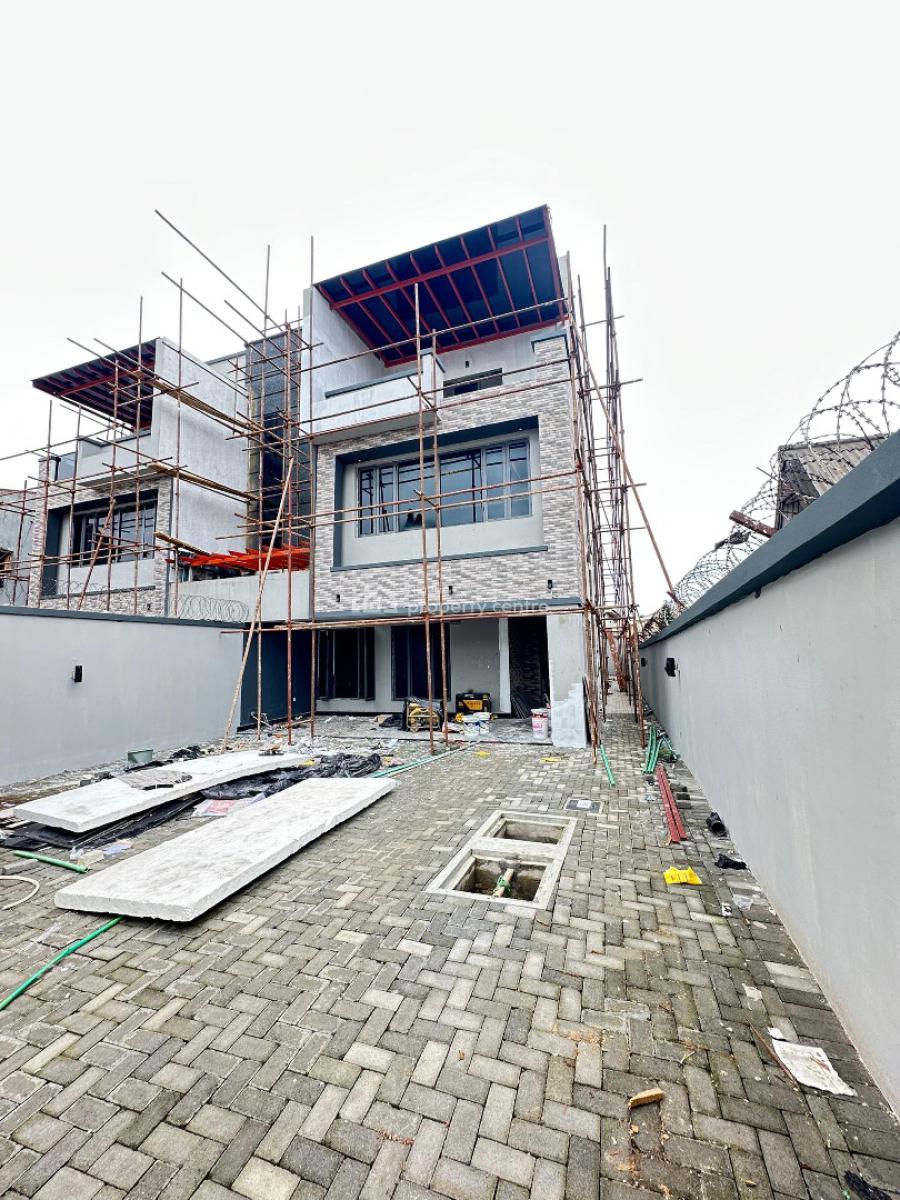 Newly Built 5 Bedroom Semi Detached Duplex, Gbagada, Lagos, Semi-detached Duplex for Sale