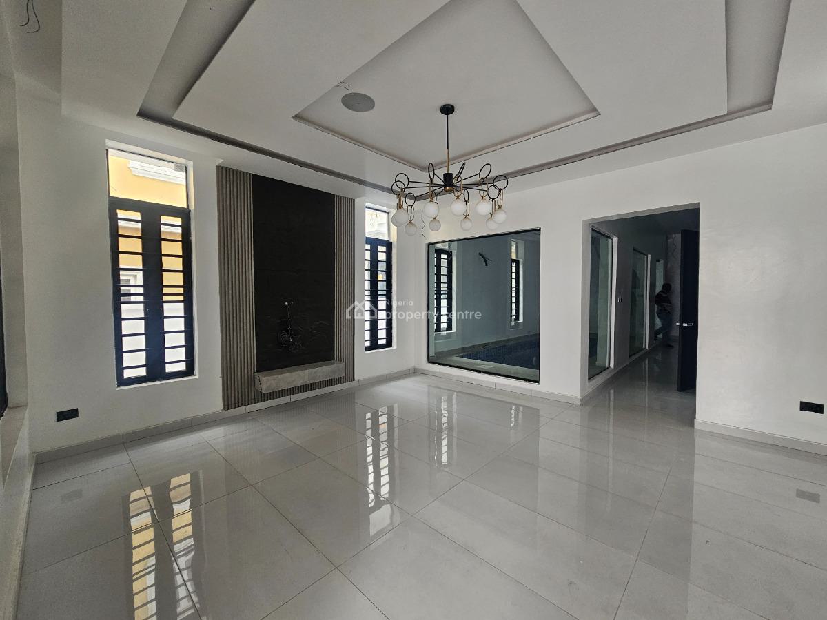 Luxury 5 Bedroom Detached Duplex with Pool in an Estate, Chevron Drive, Lekki, Lagos, Detached Duplex for Sale