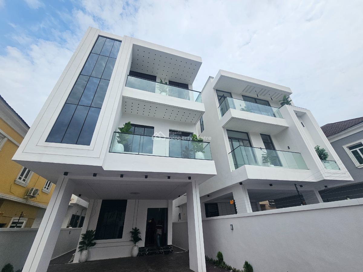 Luxury 5 Bedroom Detached Duplex with Pool in an Estate, Chevron Drive, Lekki, Lagos, Detached Duplex for Sale
