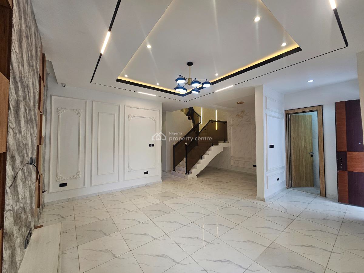 Luxury 4 Bedroom Semi Detached Duplex with Bq in an Estate, Chevron Drive, Lekki, Lagos, Semi-detached Duplex for Sale