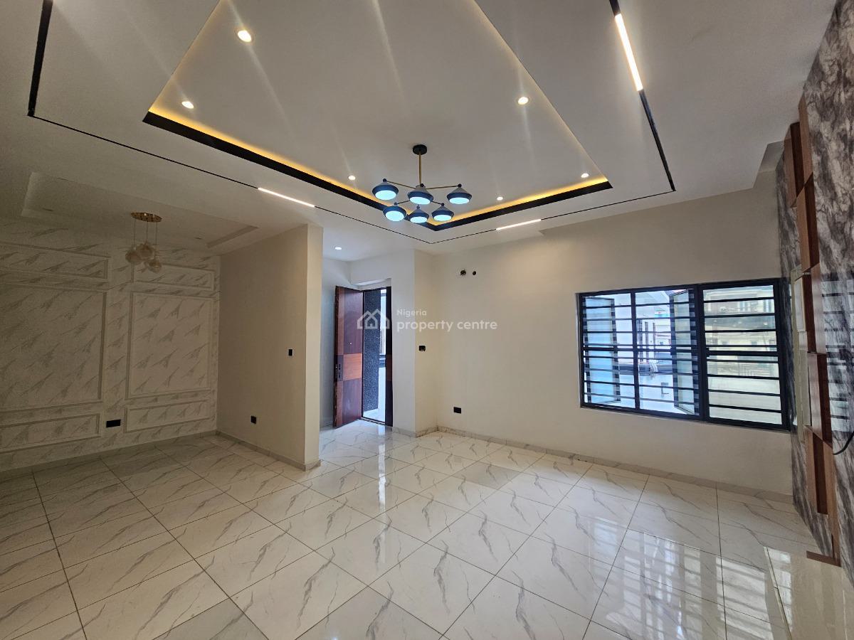 Luxury 4 Bedroom Semi Detached Duplex with Bq in an Estate, Chevron Drive, Lekki, Lagos, Semi-detached Duplex for Sale