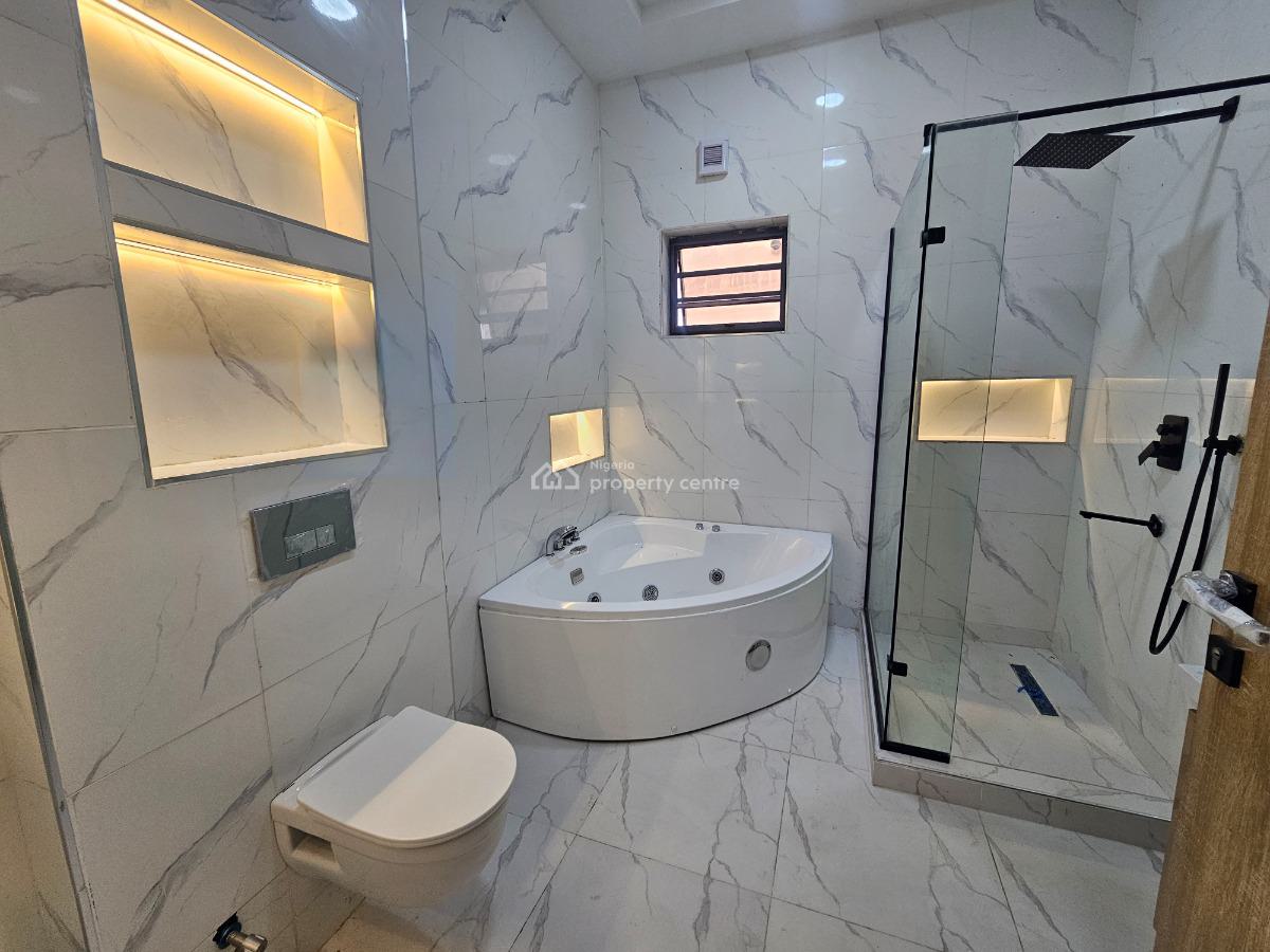 Luxury 4 Bedroom Semi Detached Duplex with Bq in an Estate, Chevron Drive, Lekki, Lagos, Semi-detached Duplex for Sale