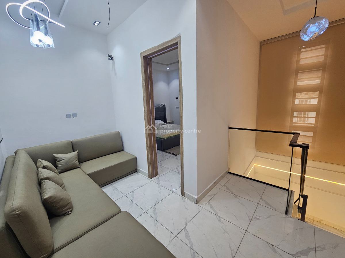 Luxury&furnished 4 Bedroom Fully Detached Duplex in an Estate, Chevron Drive, Lekki, Lagos, Detached Duplex for Sale