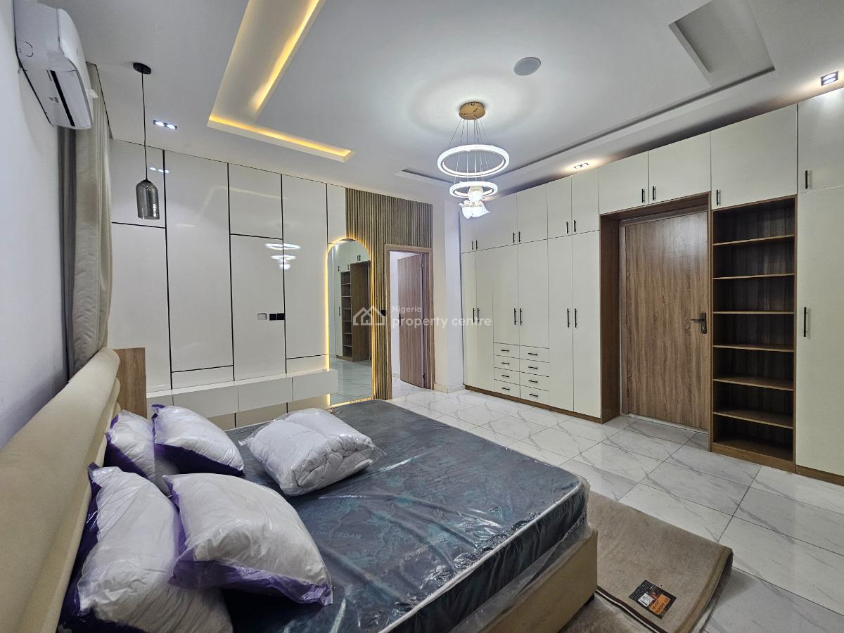 Luxury&furnished 4 Bedroom Fully Detached Duplex in an Estate, Chevron Drive, Lekki, Lagos, Detached Duplex for Sale