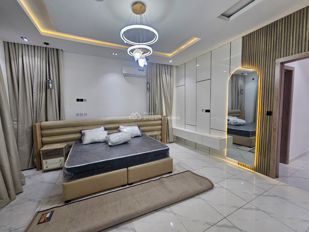 Luxury&furnished 4 Bedroom Fully Detached Duplex in an Estate, Chevron Drive, Lekki, Lagos, Detached Duplex for Sale