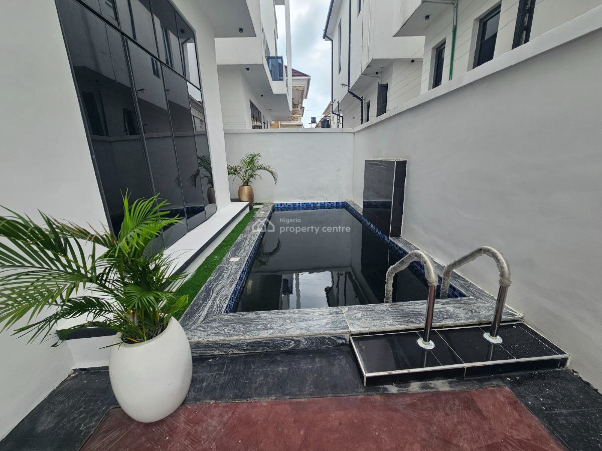 Luxury 5 Bedroom Detached Duplex with Pool in an Estate, Chevron Drive, Lekki, Lagos, Detached Duplex for Sale