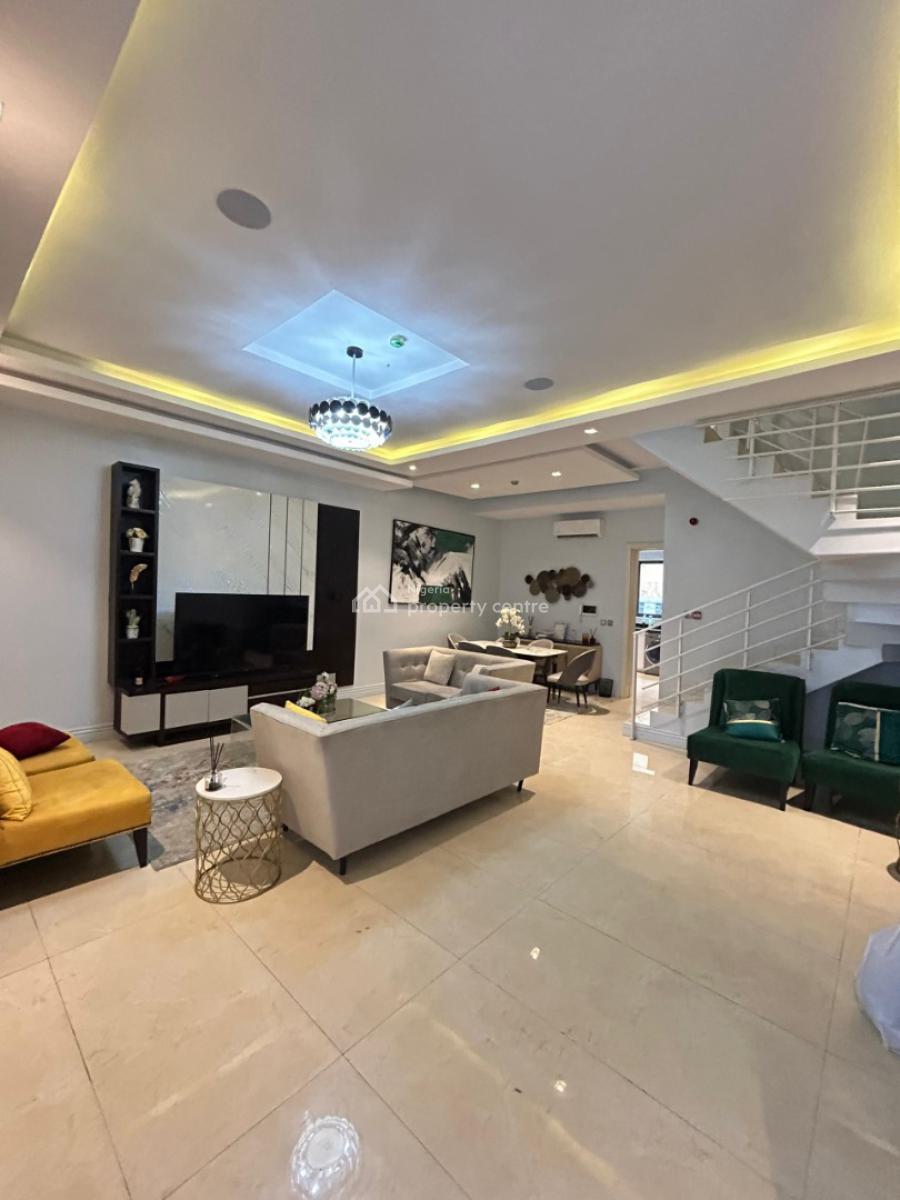 3 Bedroom Terrace Duplex with Bq, Banana Island, Ikoyi, Lagos, Terraced Duplex for Rent