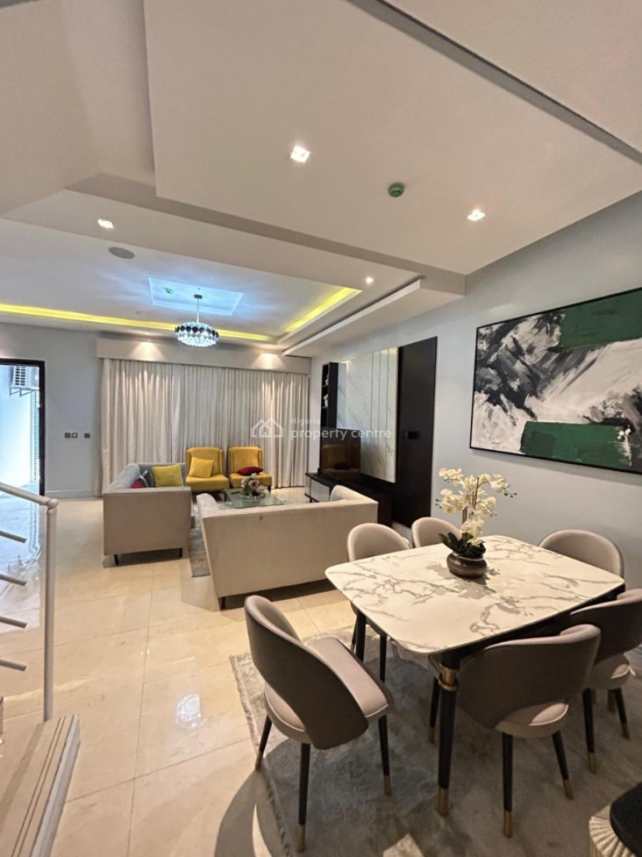 3 Bedroom Terrace Duplex with Bq, Banana Island, Ikoyi, Lagos, Terraced Duplex for Rent