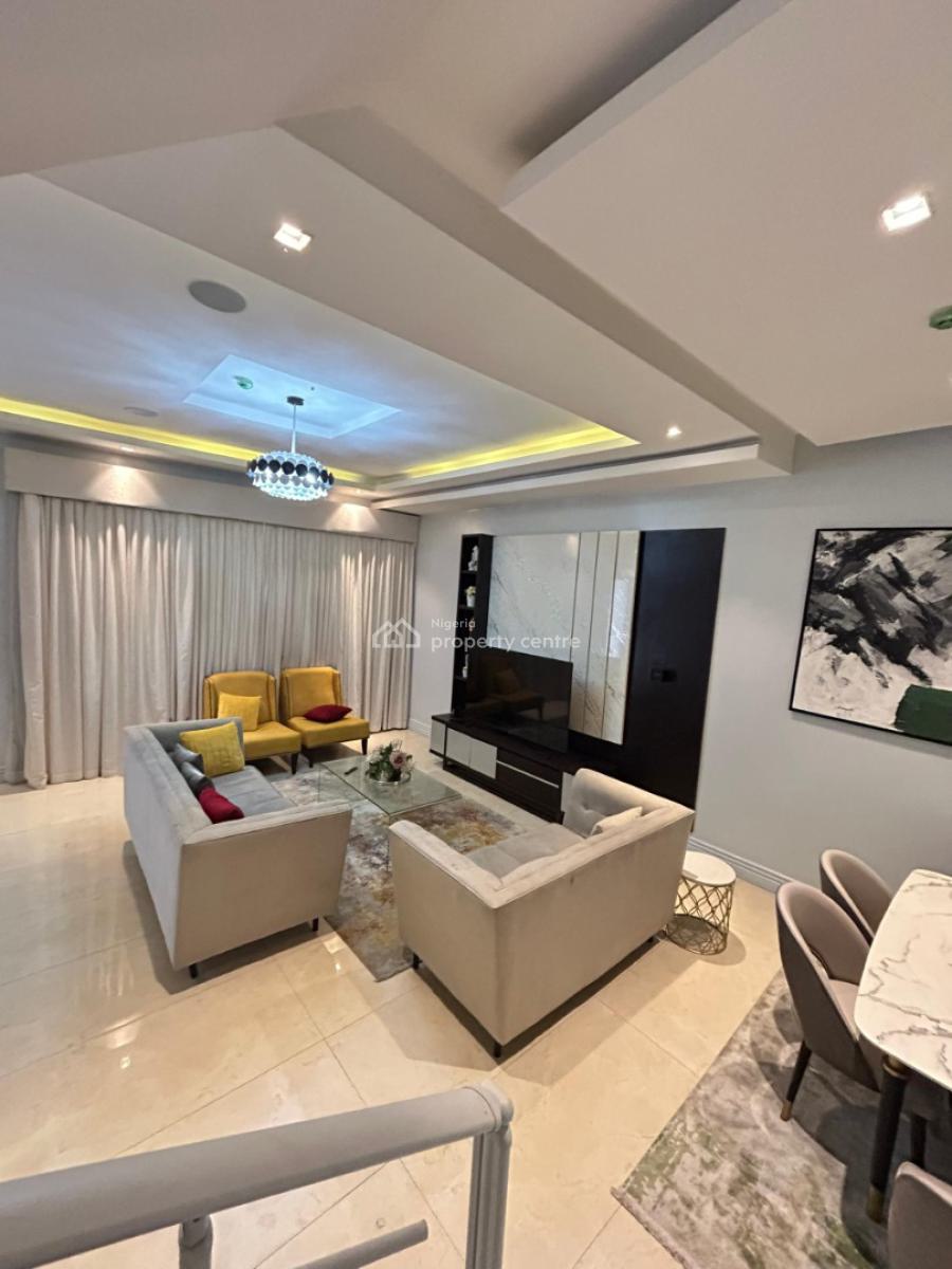3 Bedroom Terrace Duplex with Bq, Banana Island, Ikoyi, Lagos, Terraced Duplex for Rent