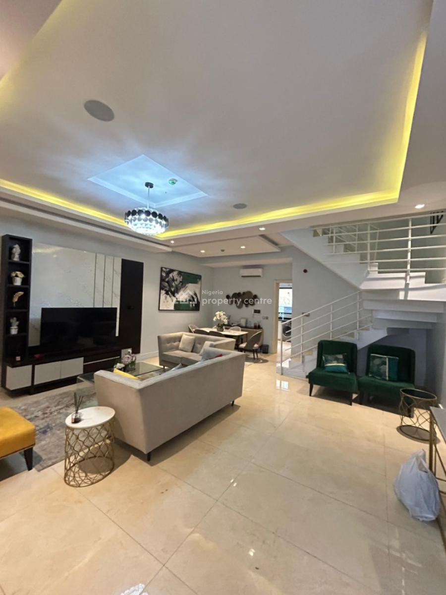 3 Bedroom Terrace Duplex with Bq, Banana Island, Ikoyi, Lagos, Terraced Duplex for Rent