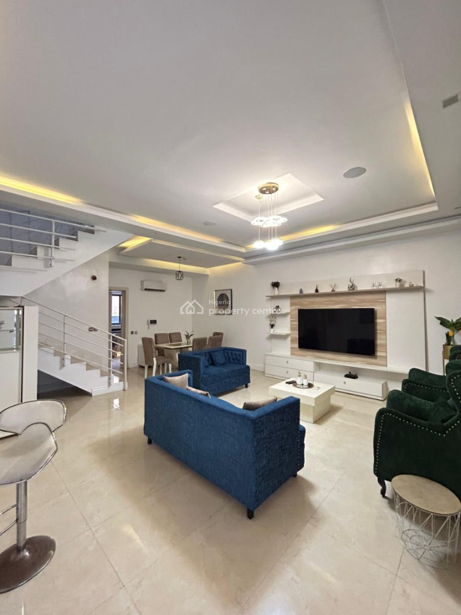 Furnished 3 Bedroom Terrace Duplex with Bq, Ikoyi, Lagos, Terraced Duplex for Rent