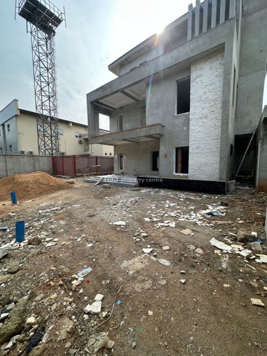 Well Built 5 Bedroom Fully Detached Duplex with 2 Rooms Bq & a Pool, Wuse 2, Abuja, Detached Duplex for Sale