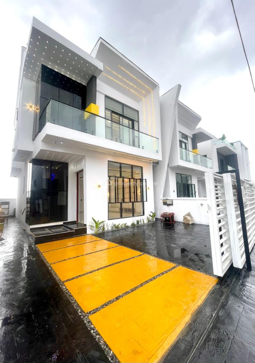 Beautifully Carved 4 Bed Fully Detached Home with Bq, Ajah Lekki, Ajah, Lagos, Detached Duplex for Sale