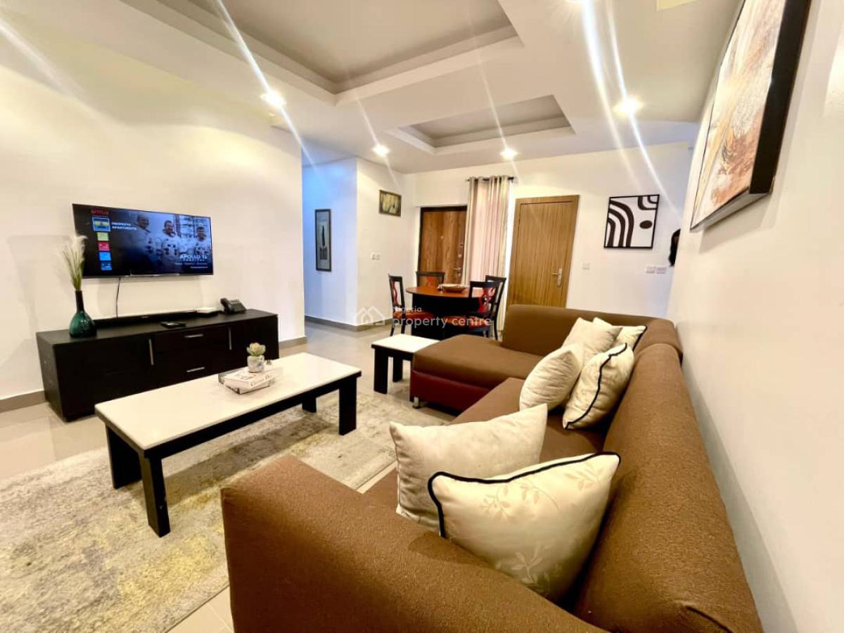 Modern 2-bedroom Apartment with Smart Features & Fast Wifi, Ocean Bay Estate, Orchid Road, Lekki, Lagos, Flat / Apartment Short Let