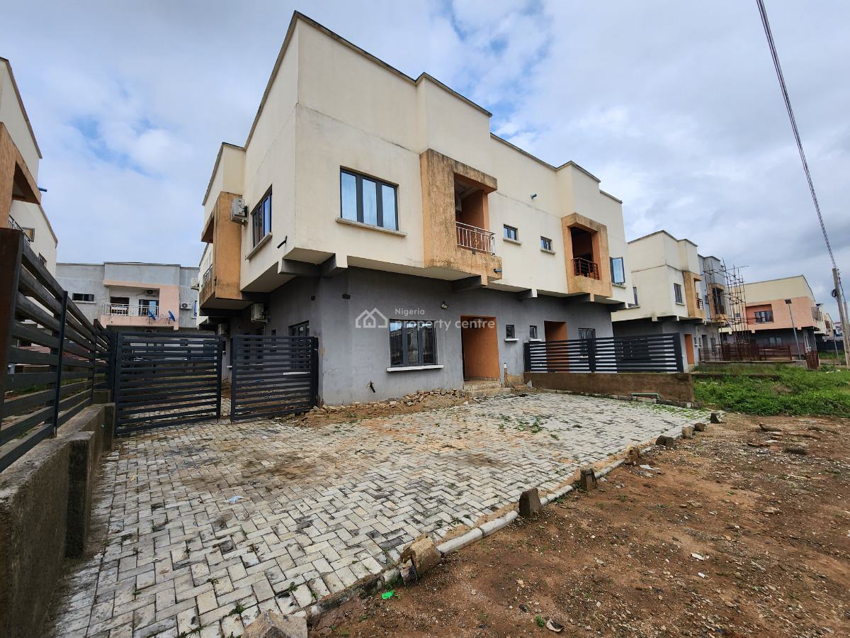 Brand New Luxury and Spacious 4 Bedroom Semi-detached Duplex with Bq, Paradise Estate Phase 2, Life Camp, Abuja, Semi-detached Duplex for Sale